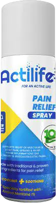 ACTILIFE PAIN RELIEF SPRAY 1`S 1 -